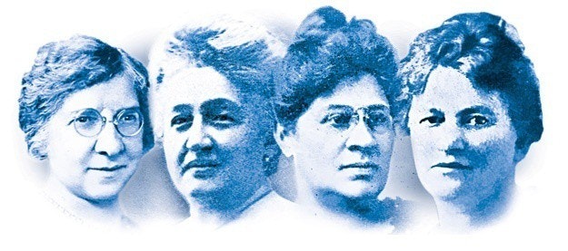 Cuatro damas fundadoras del sistema de salud de MJHS
