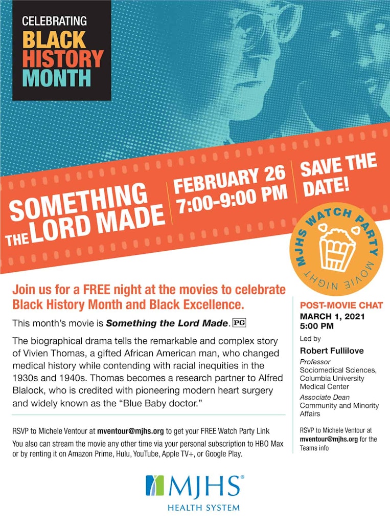 Black History Month Movie Watch Party